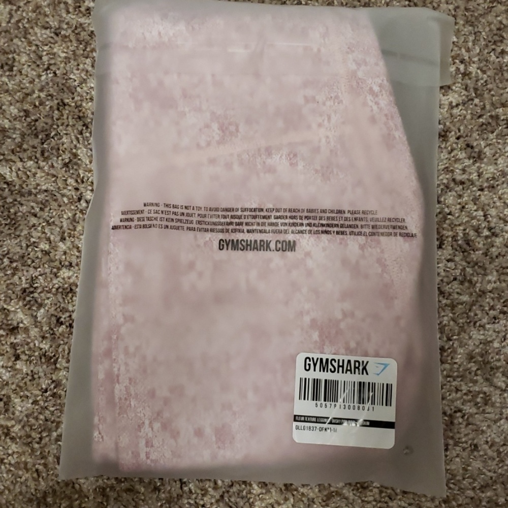 Fleur Texture LeggingsDusky Pink Marl - Picture 2 of 4
